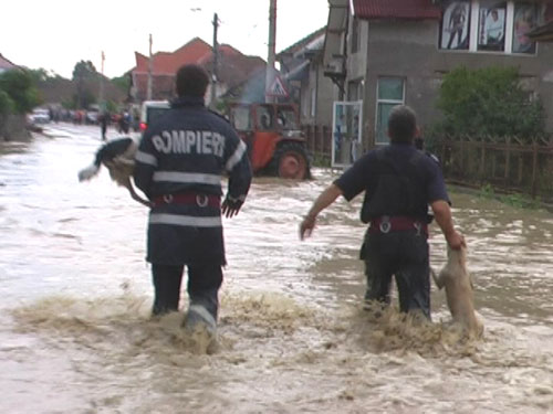 Inundatii Somcuta Mare, 3 iulie 2009